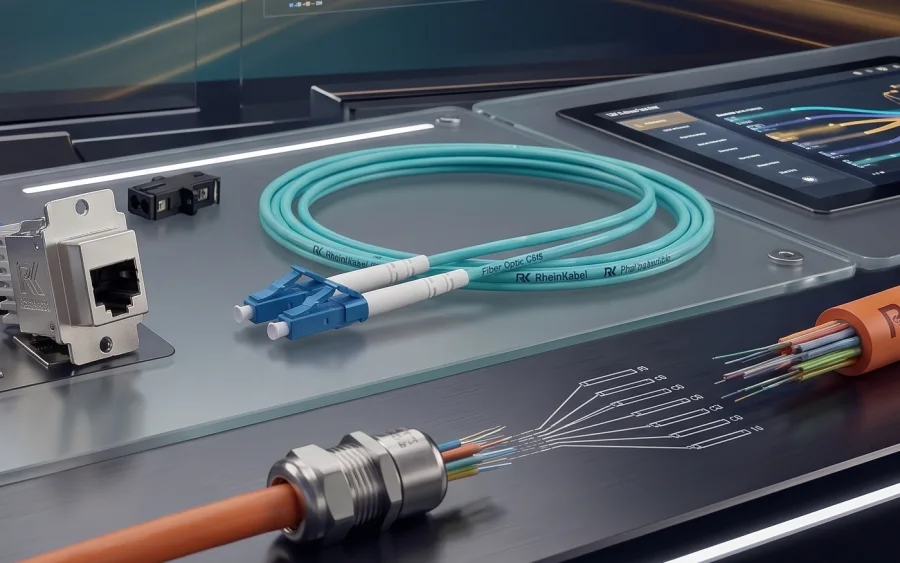 RheinKabel fibre-optic patch cords