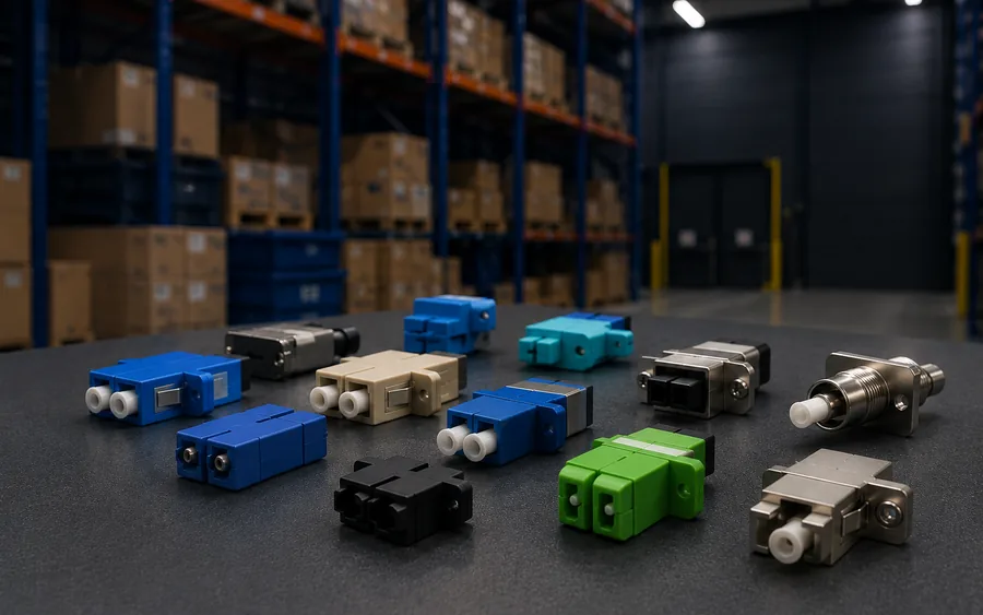 RheinKabel fibre-optic adapters and couplers for professional optical connections
