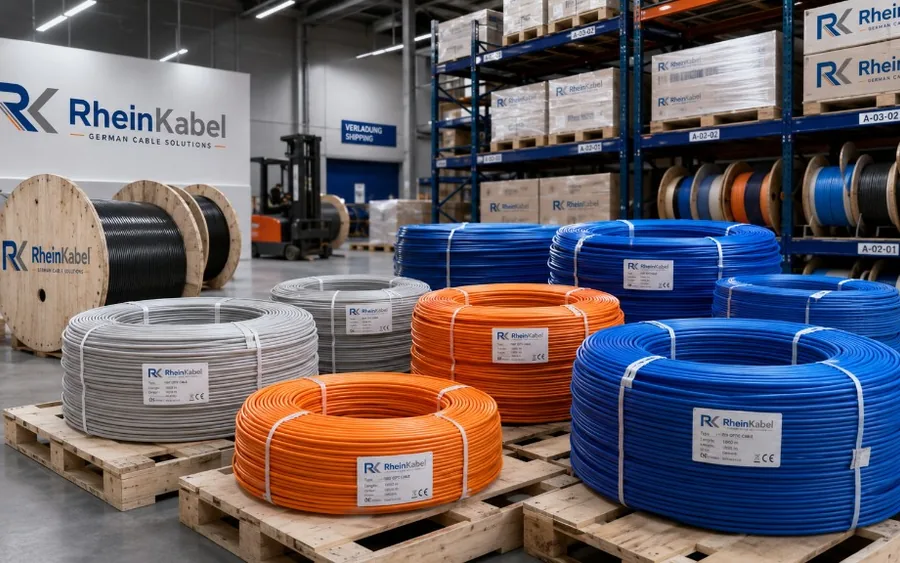 RheinKabel fibre-optic cables for high-performance network and infrastructure connections