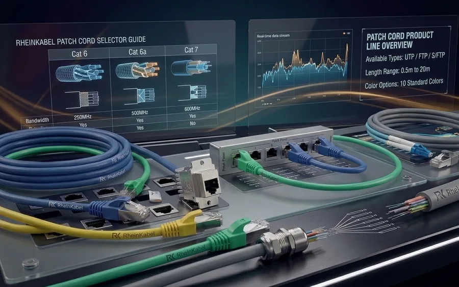 RheinKabel network patch cords